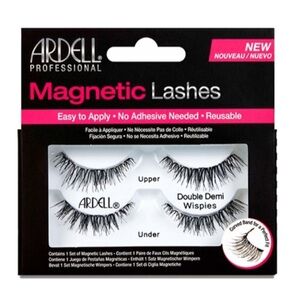 BUNDLE ARDELL PROFESSIONAL Double Demi Wispies Magnetic Lash Bundle NWT